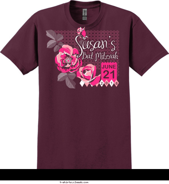 Rose Garden Party T-shirt Design